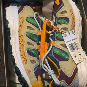 Adidas Kids Sneakers - Purple, Yellow, Orange